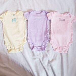 6 Month Girls Onesies